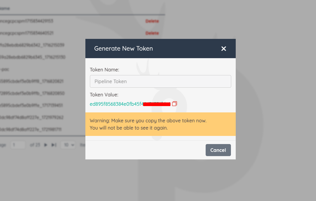 Copy Token